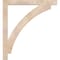 Ekena Millwork Thorton Block Smooth Bracket, Douglas Fir, 3 1/2"W x 40"D x 44"H BKT04X40X44THR05SDF - alternate 2